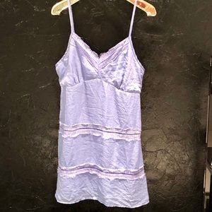 Periwinkle Lavender Straps Dress or Chemise NWT